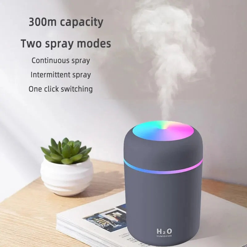 Car Humidifier Colorful Atmosphere Light