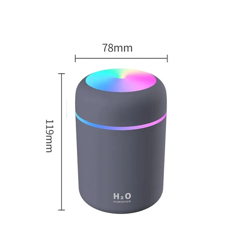 Car Humidifier Colorful Atmosphere Light